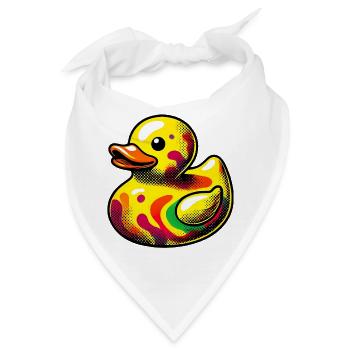 Ente Ente Ente Ente Ente - Bandana - Weiß - Vorne