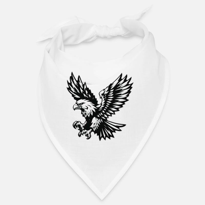 Eagle black white Bandana