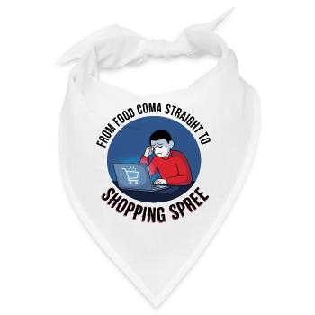 Black Friday Shopping Spree - Bandana - Weiß - Vorne