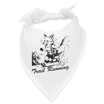 Trailrunning - Bandana - Weiß - Vorne