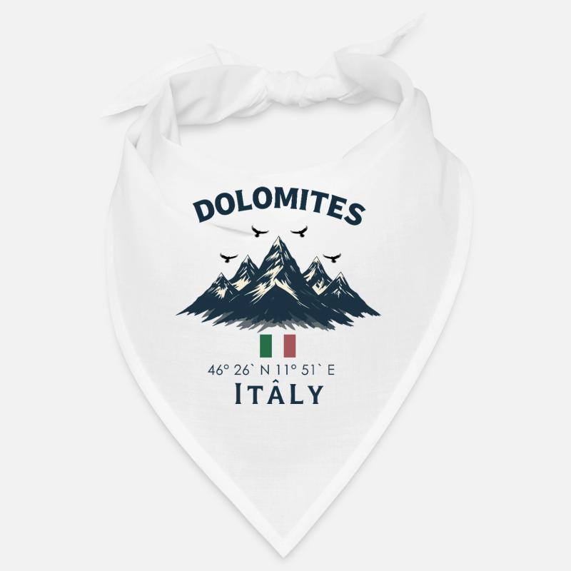 Mountains Dolomites Italy Design Bandana