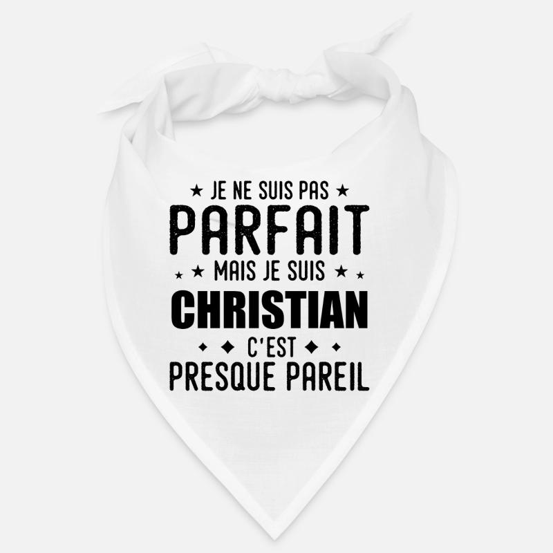 Christlich: authentisch, unvollkommen, oben, Perfektion Bandana