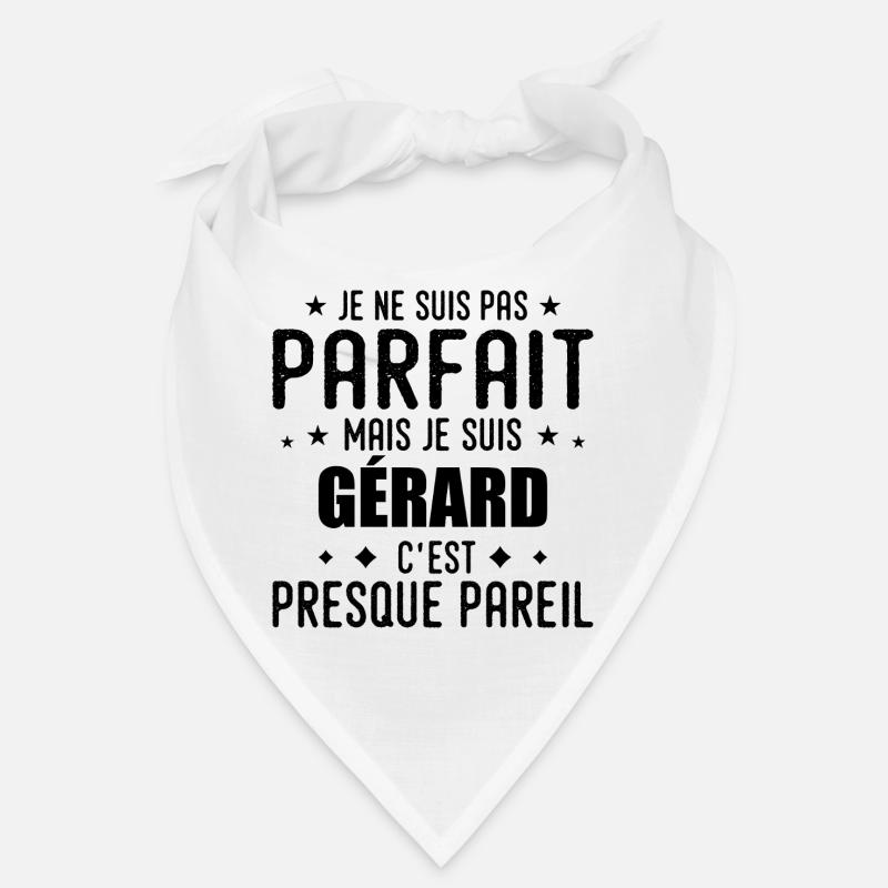 Gérard: authentisch, unvollkommen, oberflächlich, perfekt Bandana