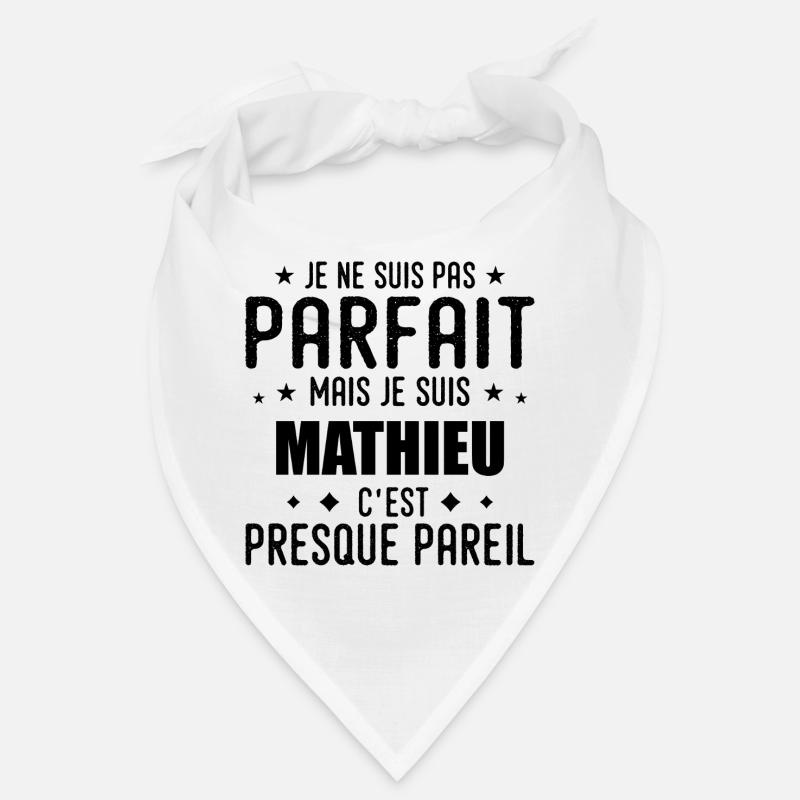 Mathieu: authentisch, unvollkommen, oben, Perfektion Bandana