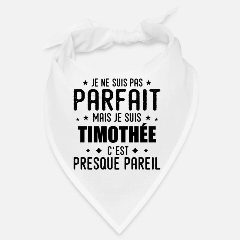 Timothée: authentisch, unvollkommen, oben, perfekt Bandana