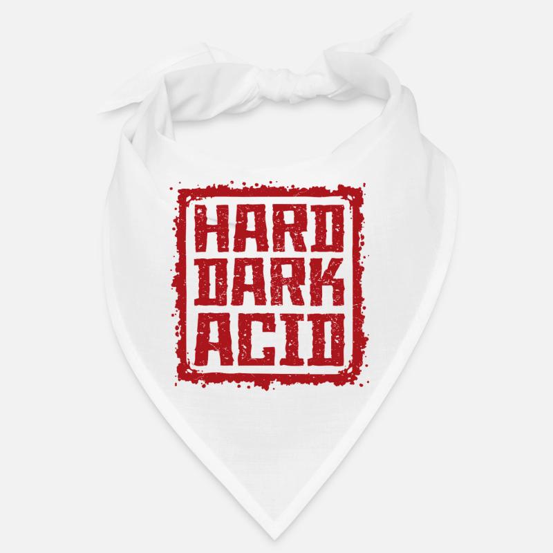 Harte dunkle Säure Bandana