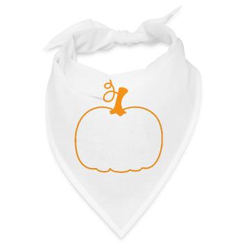 Thanksgiving Mama Mutter Oma Großmutter - Bandana - Weiß - Vorne