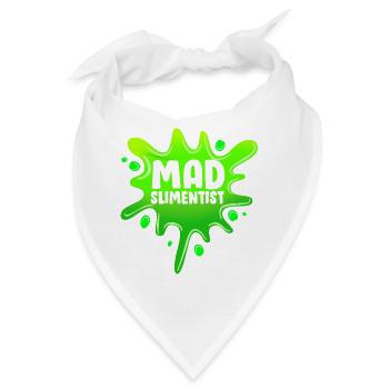 Schleimig Schleim Slime - Bandana - Weiß - Vorne