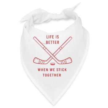 Para Eishockey Handicap - Bandana - Weiß - Vorne