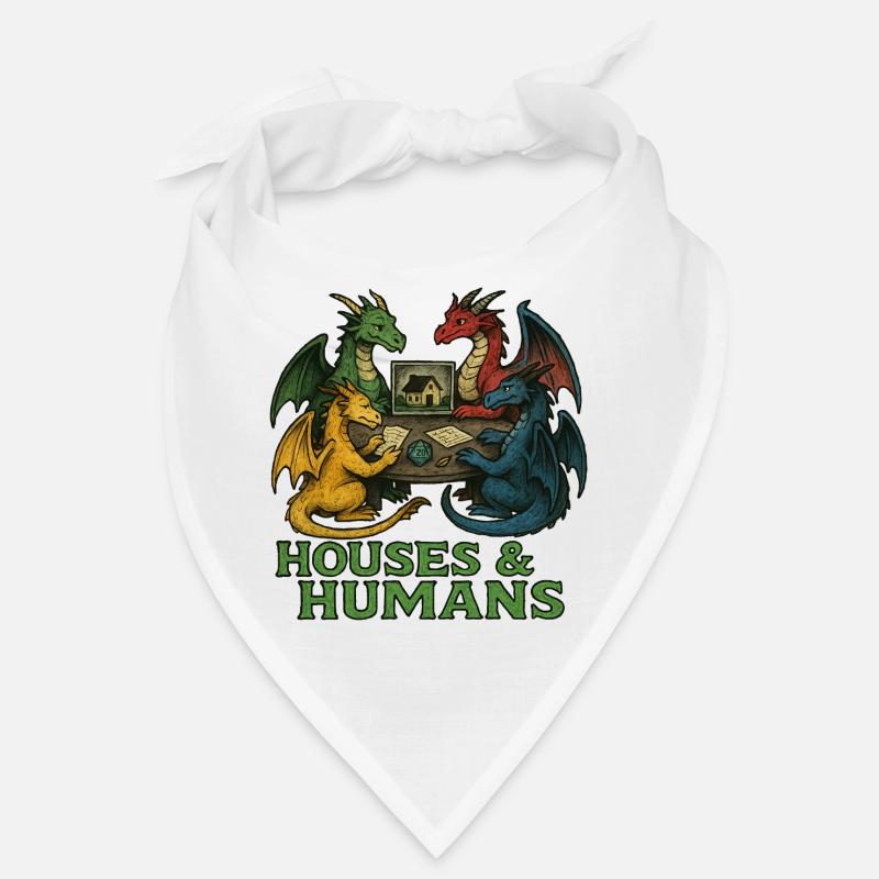 Les dragons à la table des maisons Bandana