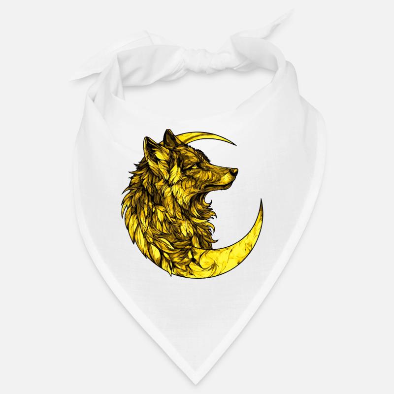 Lune du loup Bandana