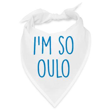 Oulo Suomi Finland - Bandana - Weiß - Vorne