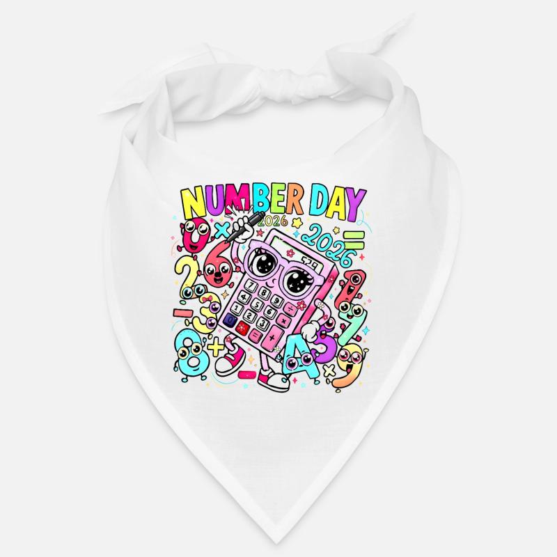 Nummer Tag 2026 Kaleido Rechner Bandana