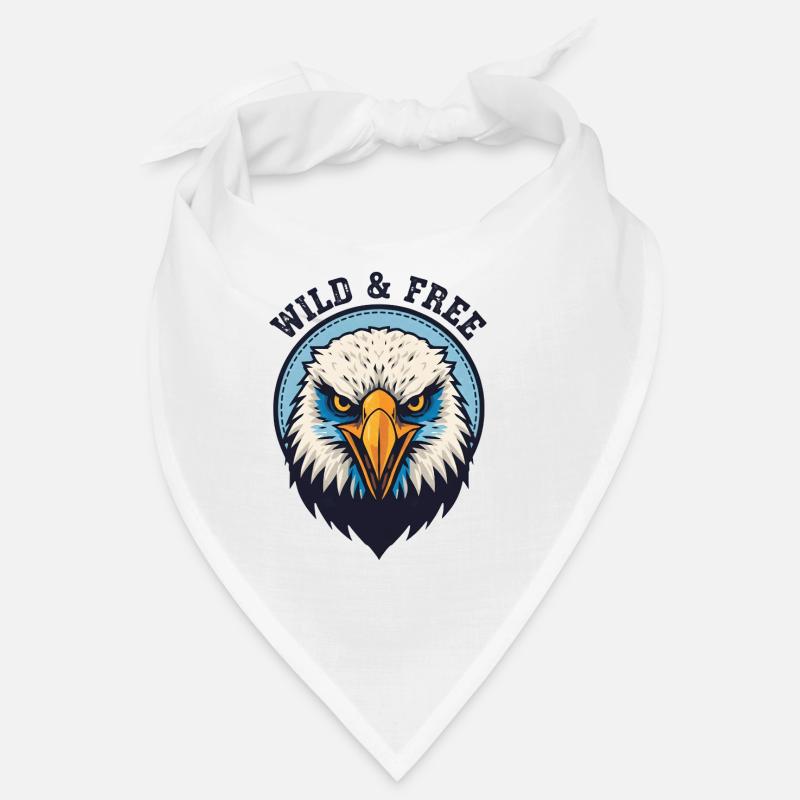 Wild and Free Eagle Bandana