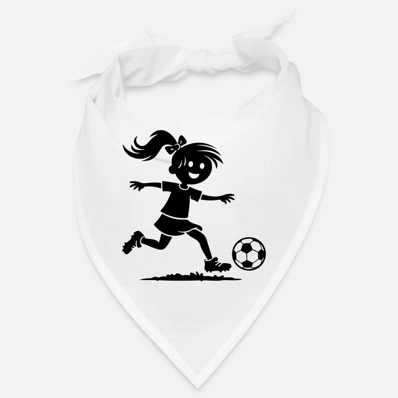 Fussball Mädchen Bandana