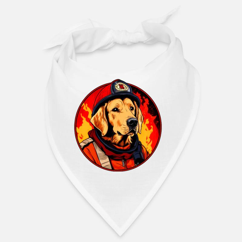 Chiens de pompiers Bandana