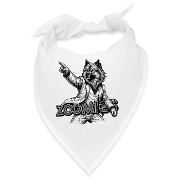 Eurasier | Zoomies - Bandana - Weiß - Vorne