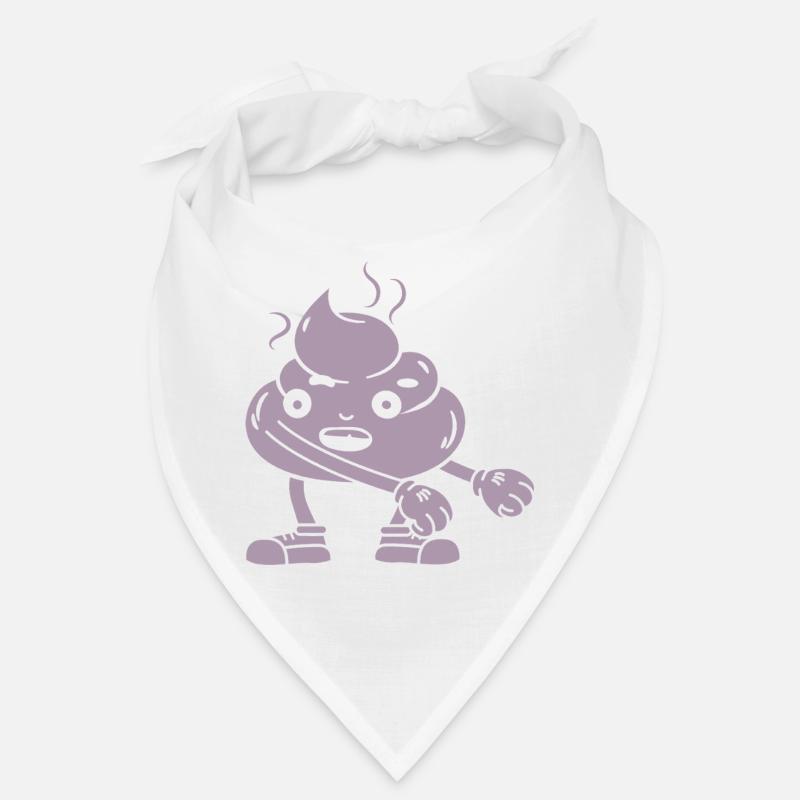 Funny poop pile dancing Bandana