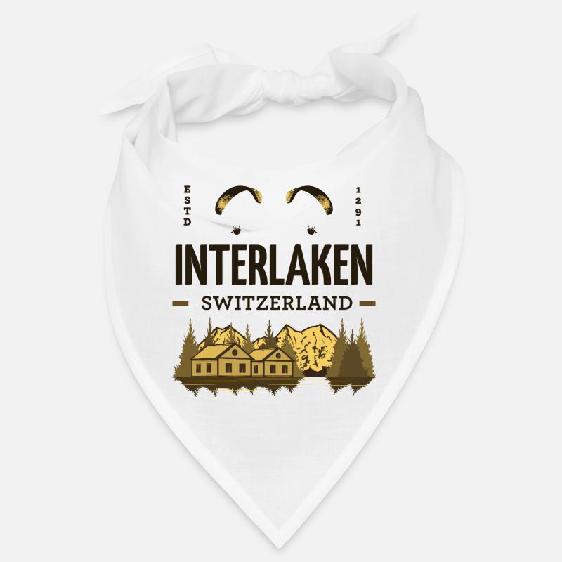 Interlaken Switzerland – Paragliding & Alps Bandana
