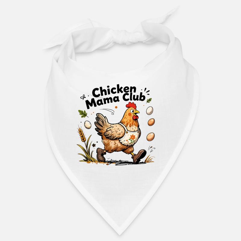 Chicken Mama Club – Dynamic free-range hen Bandana