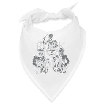 Classic Rock and Roll Philosophenband - Bandana - Weiß - Vorne