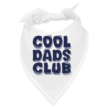 Cool Dads Club Vater-Vater-Vater-Tag - Bandana - Weiß - Vorne