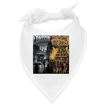 London Soundsystem - Bandana - Weiß - Vorne
