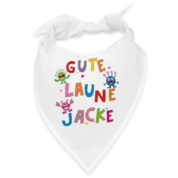GUTE LAUNE MONSTER  - Bandana - Weiß - Vorne