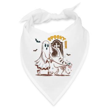 Spooky Season - Bandana - Weiß - Vorne