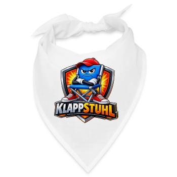 Klapstuhl Kämpfer Logo - Bandana - Weiß - Vorne