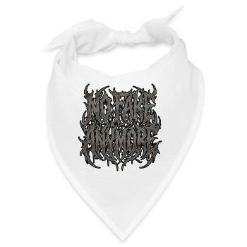 No Fake Heavy Metal - Bandana - Weiß - Vorne
