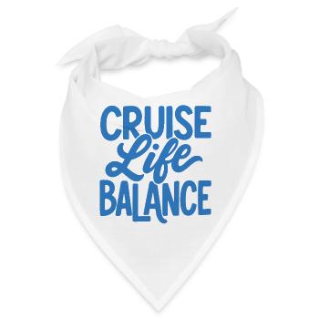 Cruise Life Balance - Bandana - Weiß - Vorne