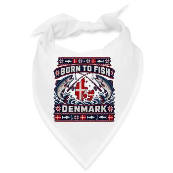 Ugly Christmas – Dänemark - Bandana - Weiß - Vorne