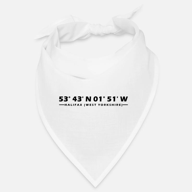 Halifax (West Yorkshire) Coordinates Bandana
