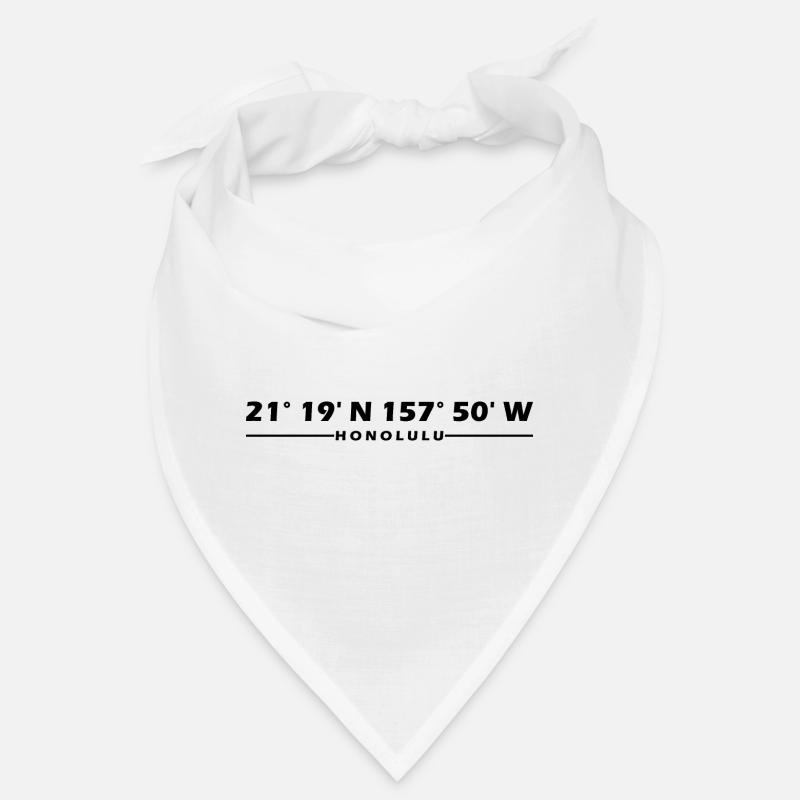 Coordonnées d’Honolulu Bandana