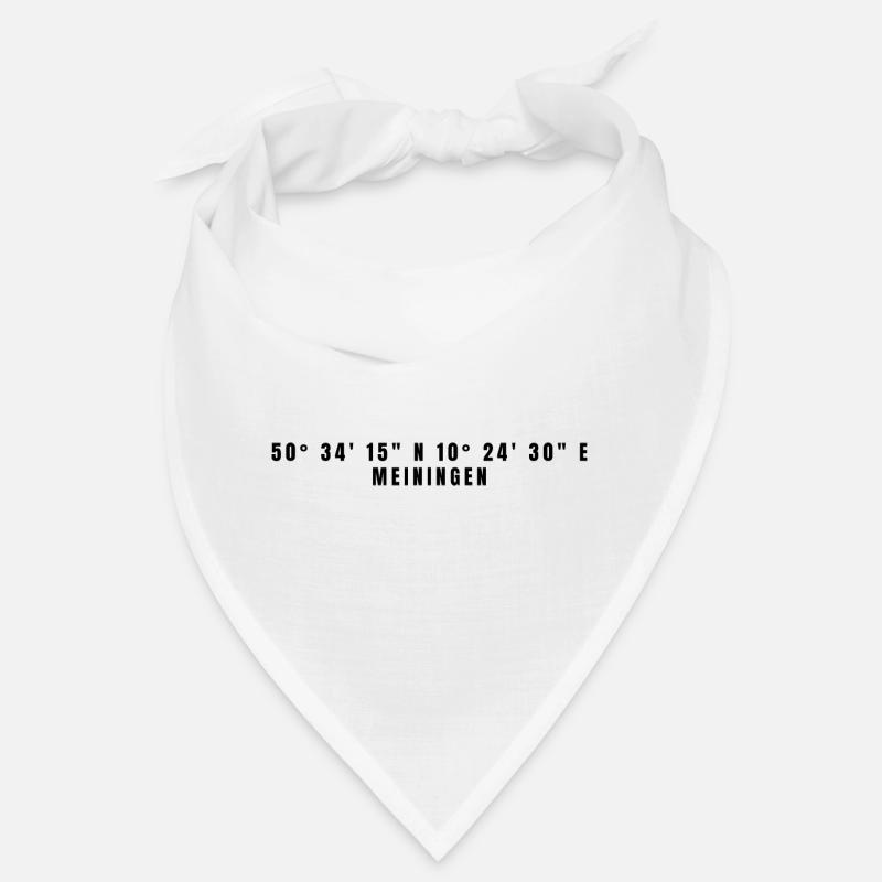 Meiningen Thuringia Coordinates Bandana