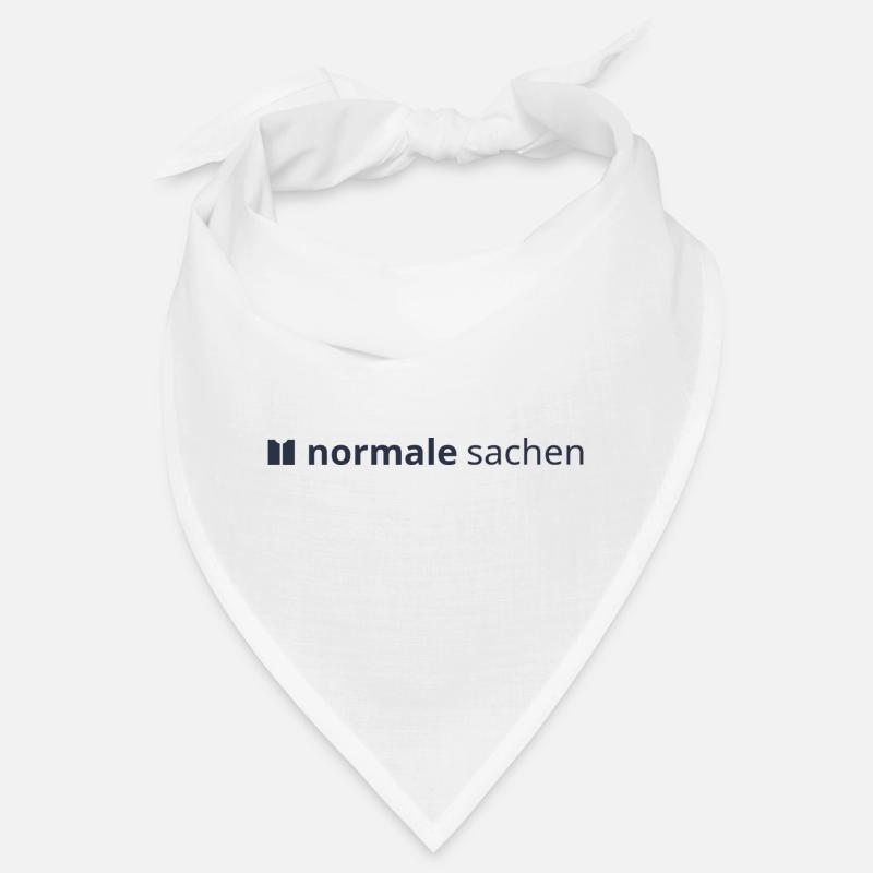 Normal Stuff Logo Bleu Bandana