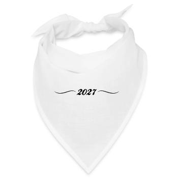 2027 Ornament - Bandana - Weiß - Vorne