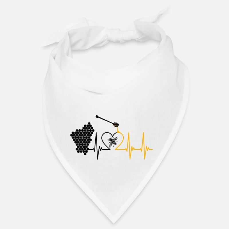 Bee, honey, pulse, honey bee, beekeeper, honeycomb Bandana