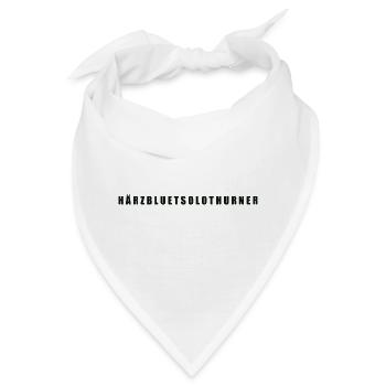 Härzbluetsolothurner Kanton Solothurn - Bandana - Weiß - Vorne