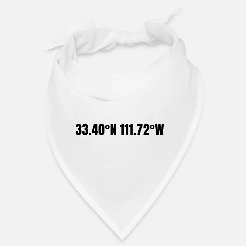 Mesa, Arizona, USA Coordinates Bandana