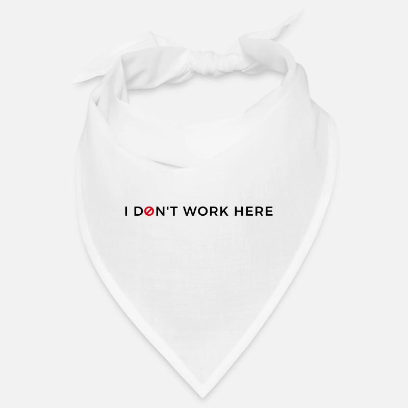 I don't work here. Bandana