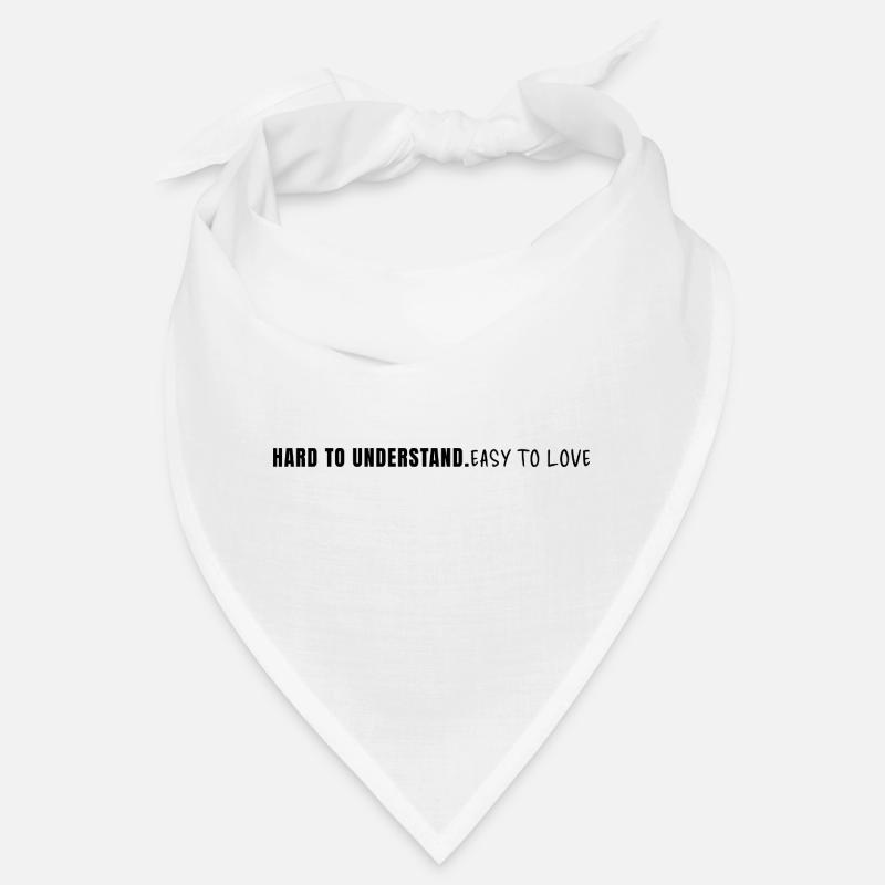 Déclaration facile à comprendre et facile à aimer Bandana