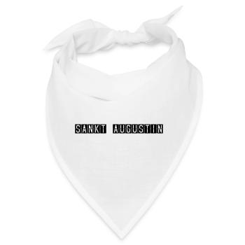 Sankt Augustin Flughafentafel - Bandana - Weiß - Vorne