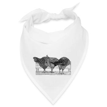 am Buffet - Bandana - Weiß - Vorne