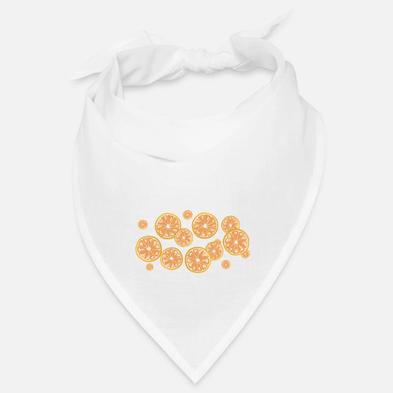 L’odeur des oranges sanguines - Bandana - blanc