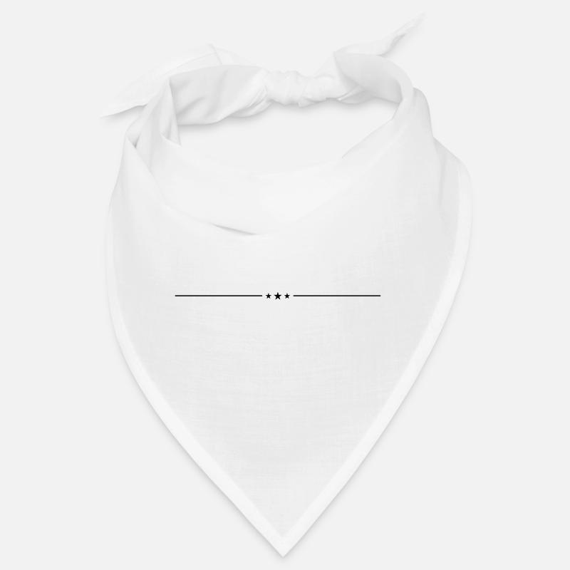 star symbol stroke Bandana
