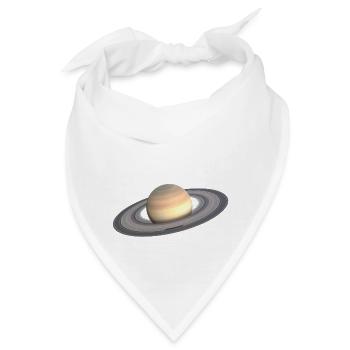Saturn 3D - Bandana - Weiß - Vorne