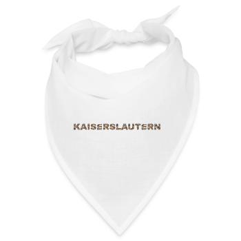 Kaiserslautern Hund - Bandana - Weiß - Vorne
