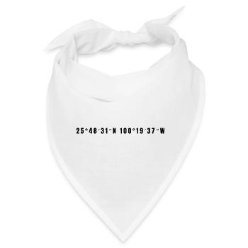 General Escobedo Mexiko - Bandana - Weiß - Vorne